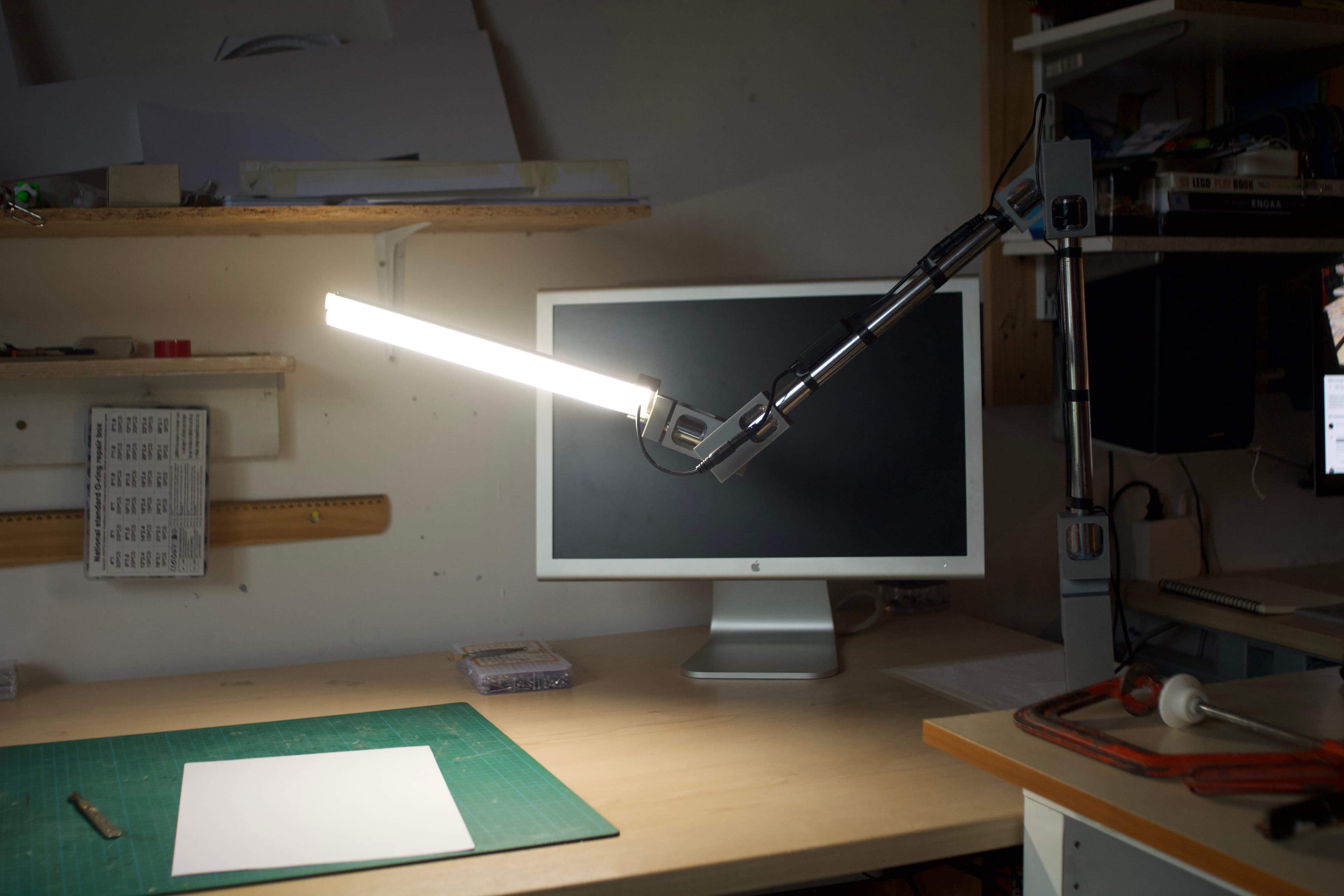 Lamp Mk 2 - LED integration and modern finish