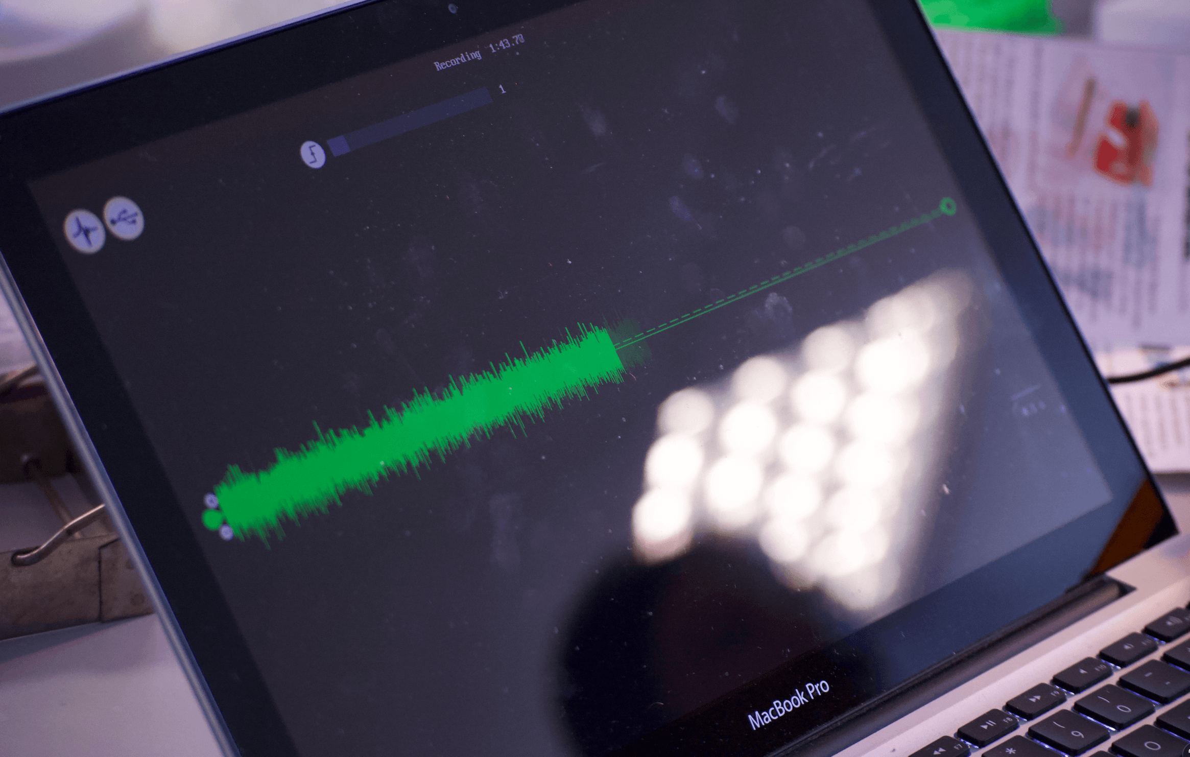 Live neural signal